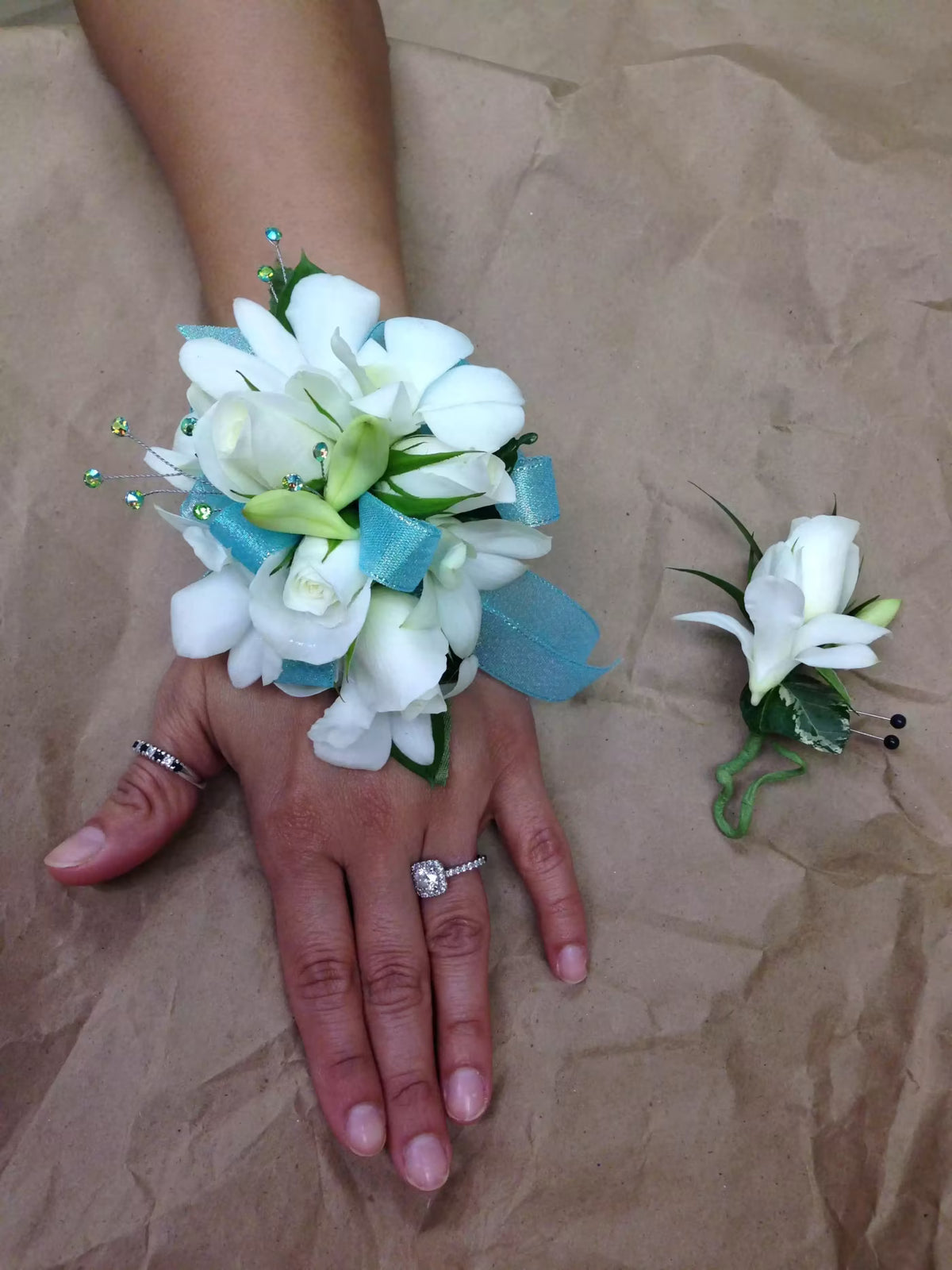 Roses and Orchids