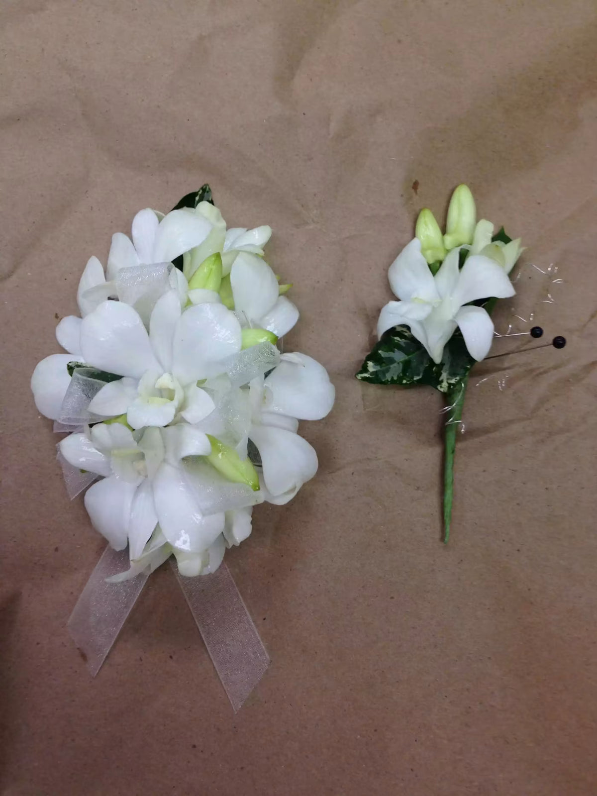 Corsage and Boutonniere